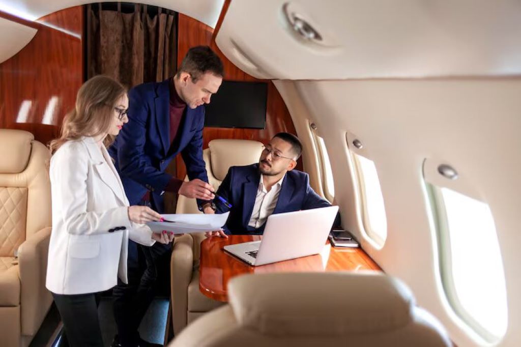 Skyline Success: How Corporate Charter Jets Propel Professional Growth